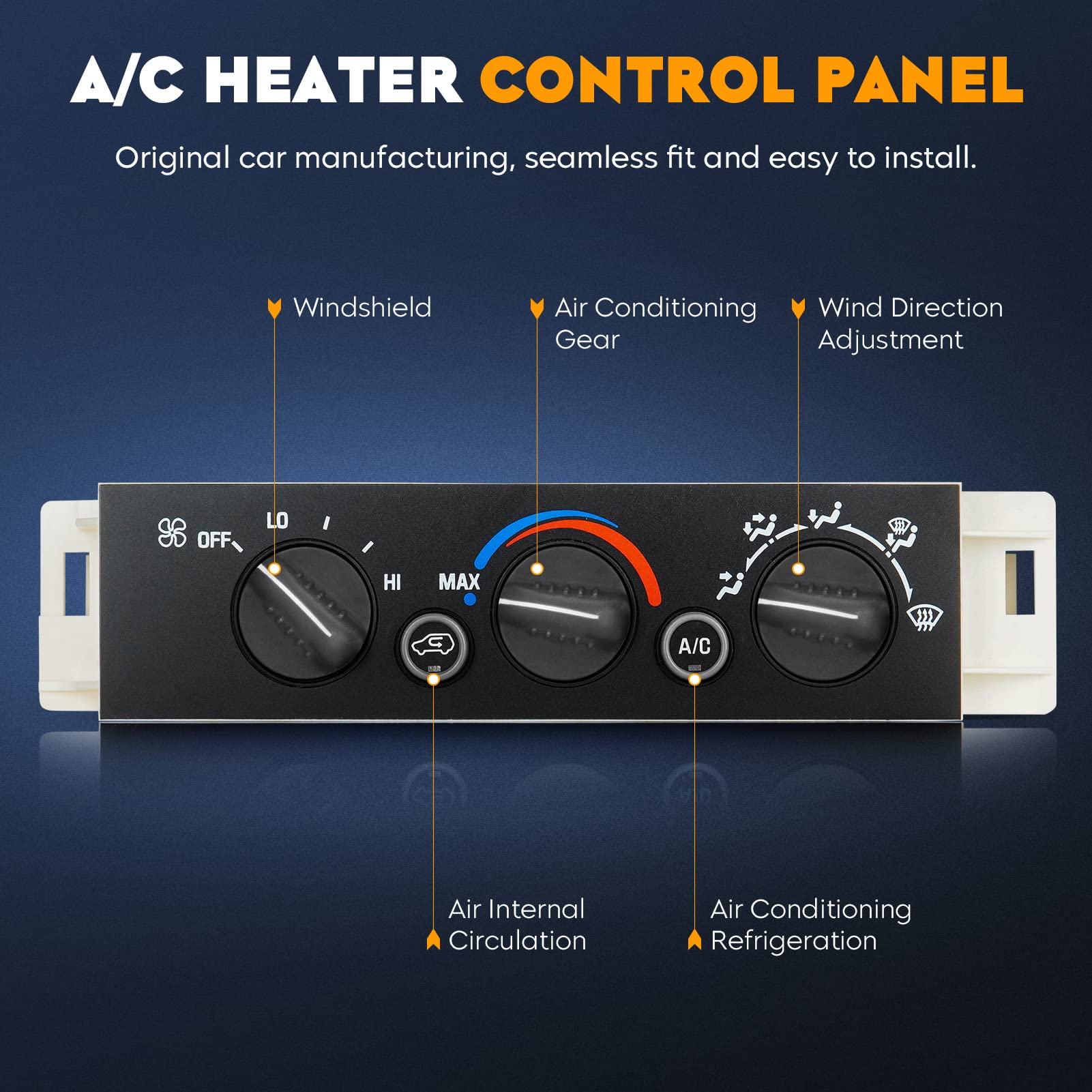 Panel de control del módulo de clima del A/C Heater para - Imagen 3