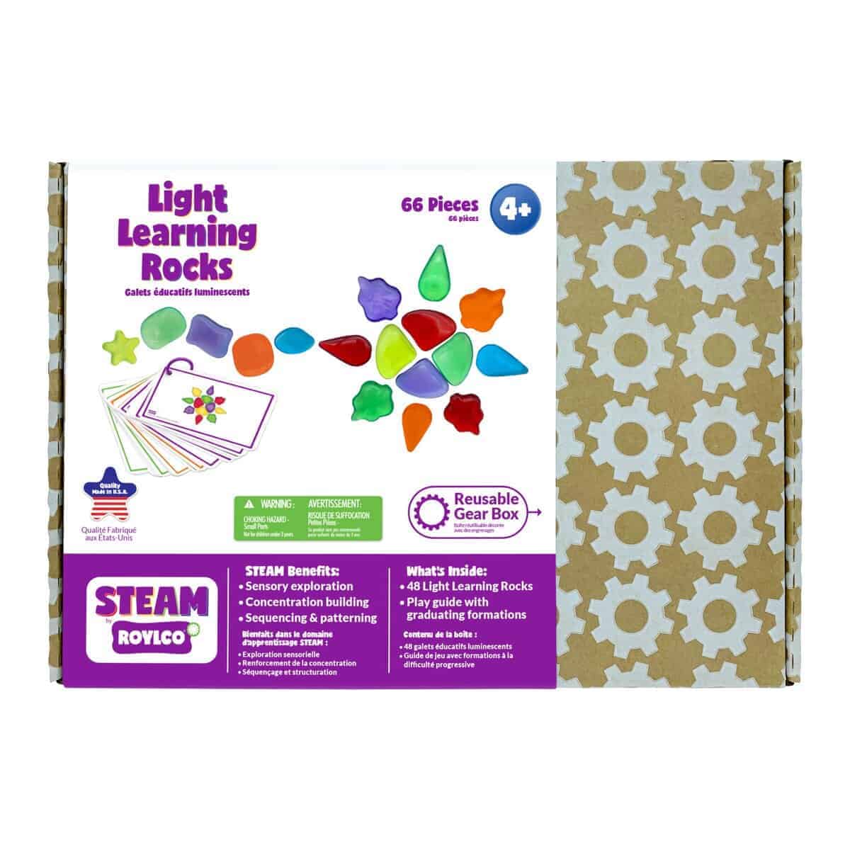 STEAM por Roylco Light Learning Rocks - 6 Colores Recursos