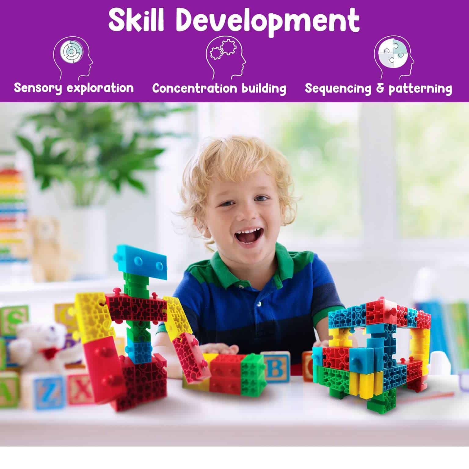 Kit de Construcción Roylco STEAM Lock Blox - Bloques de - Imagen 6