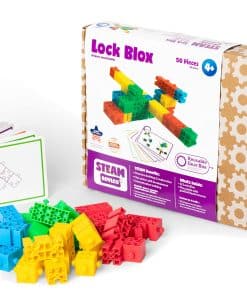 Kit de Construcción Roylco STEAM Lock Blox - Bloques de