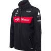 Chaqueta Softshell del Equipo Alfa Romeo -Negro