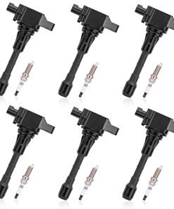 Conjunto de 6 bobinas de encendido UF550 C1670 bujía para