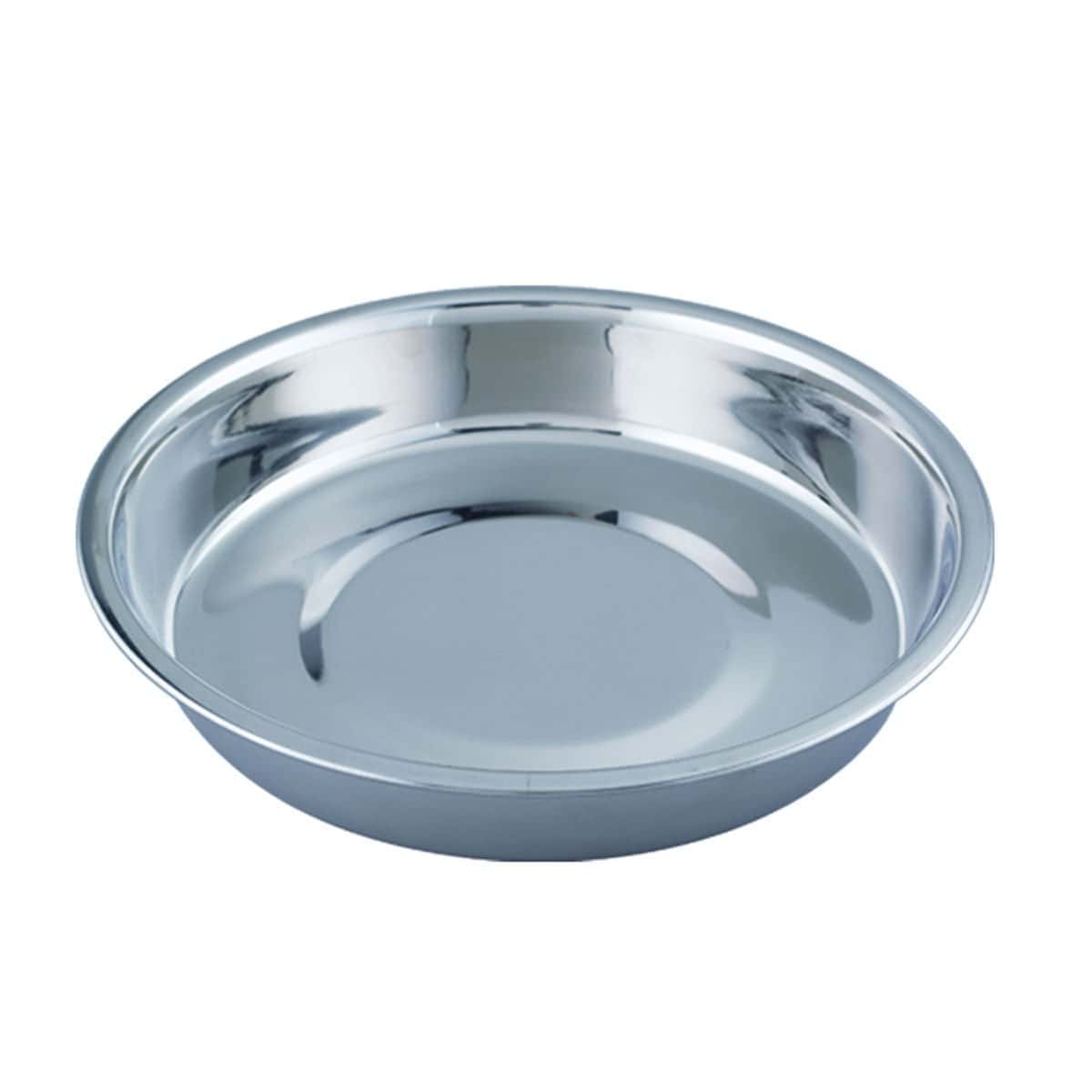 QT Dog - Plato para Cachorro de Acero Inoxidable de 6