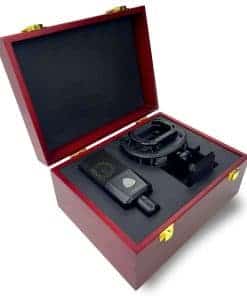 Estuche de madera para micrófono para Lewitt LCT 240