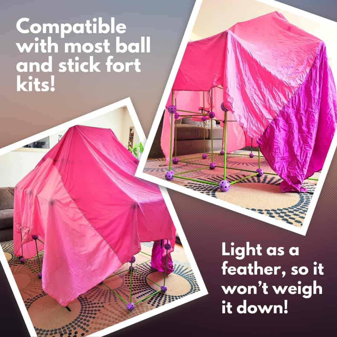 Kit de Construcción de Fortalezas para Niños Pickle & Olive - Imagen 5