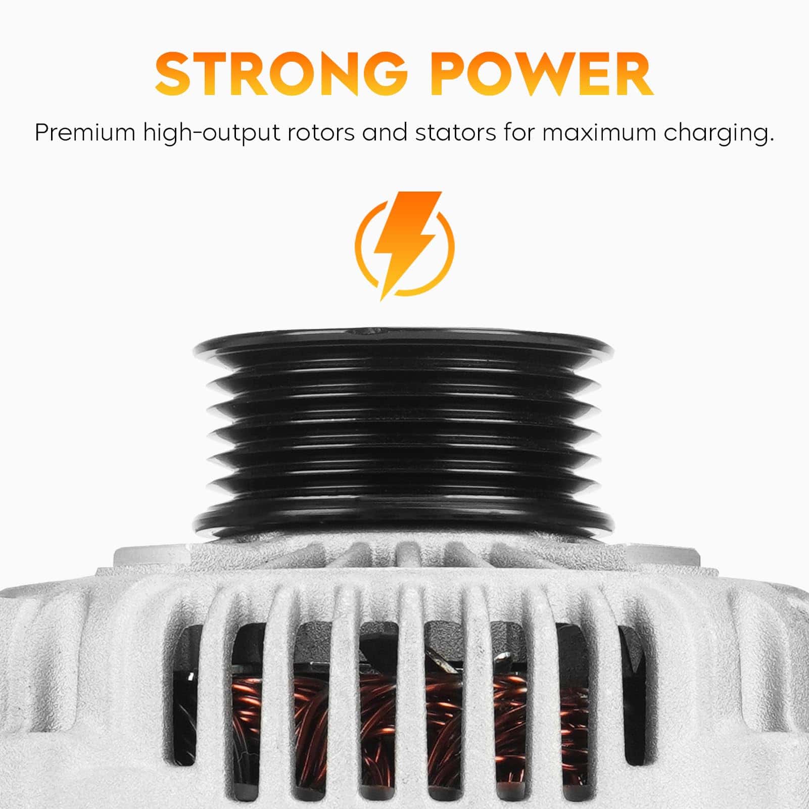 Alternador Compatible con Jeep Grand Cherokee V8 4.7L 1999 - Imagen 3