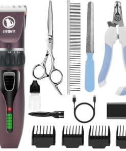 Cortadora de Pelo para Perros Inalámbrica Kit de Aseo