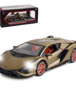 Carros de Juguete a Escala 1/24 para Niños, Coche de