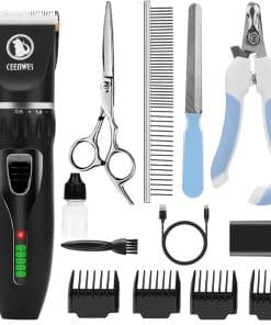 Ceenwes Cortadoras de Pelo para Perros con Hoja Ultra