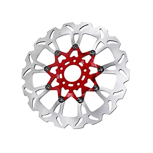 POWERJAMES Disco de Freno Delantero Rojo de 14.0" para - Imagen 3