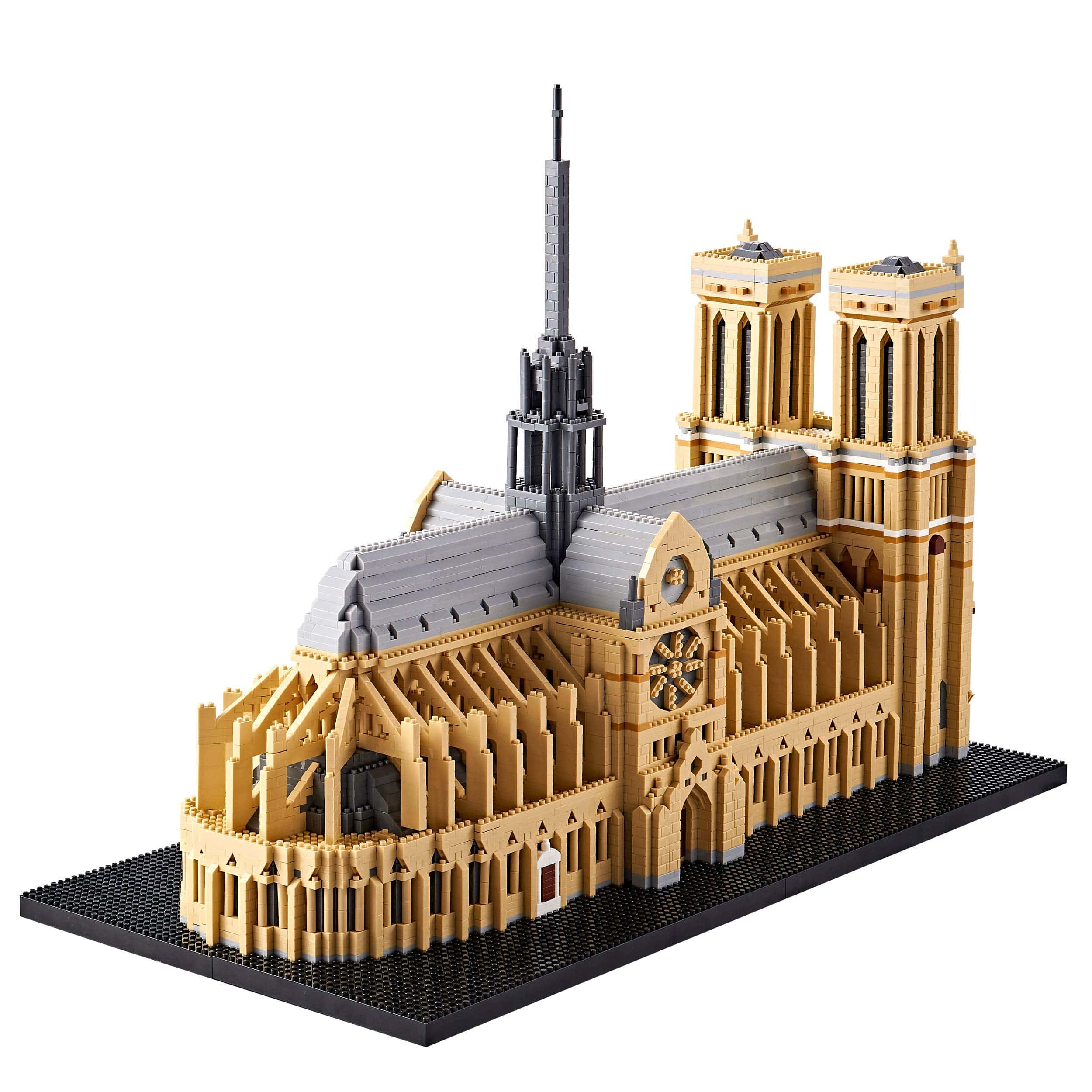 Set de Bloques de Construcción Notre Dame de Paris 7380 PCS - Imagen 3