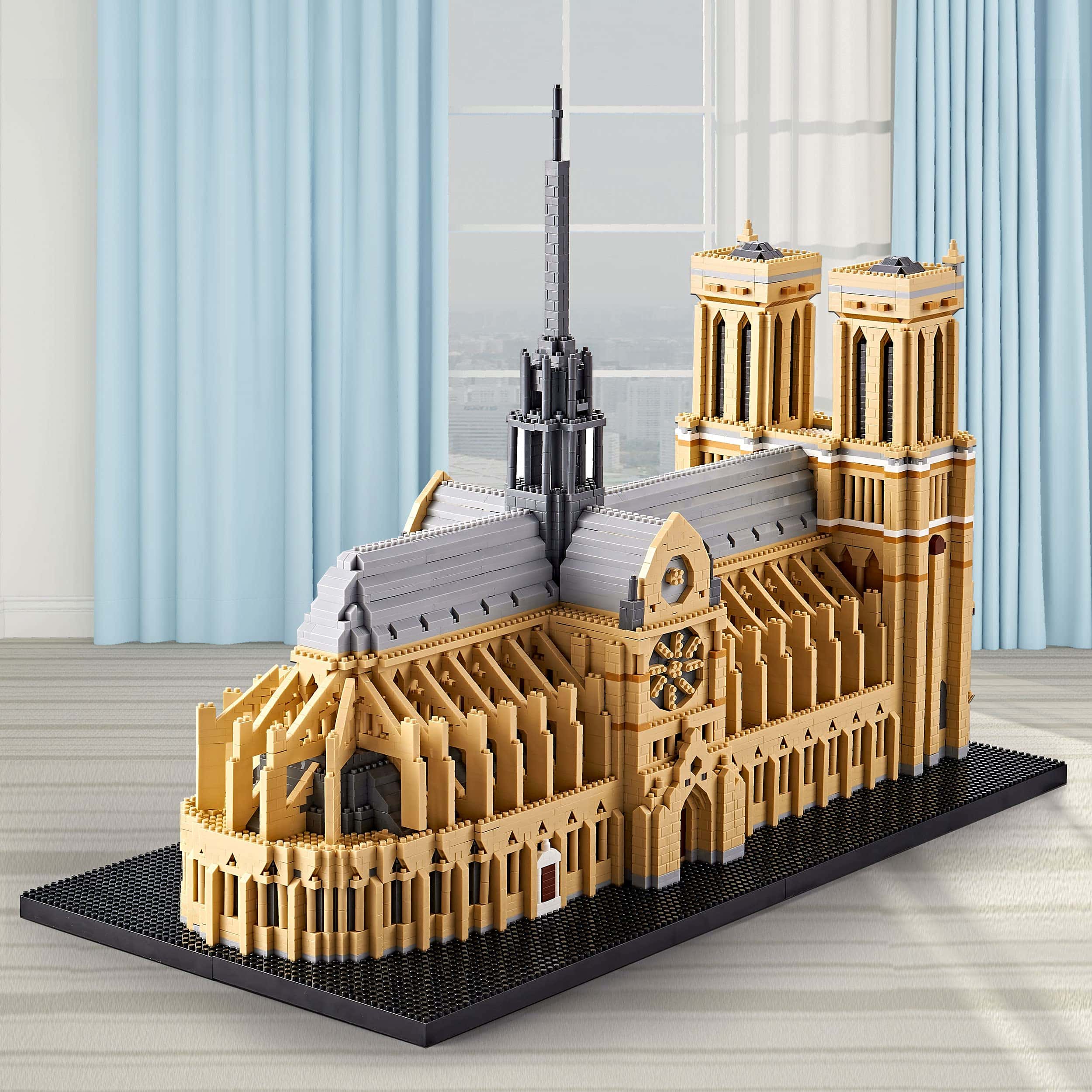 Set de Bloques de Construcción Notre Dame de Paris 7380 PCS - Imagen 6
