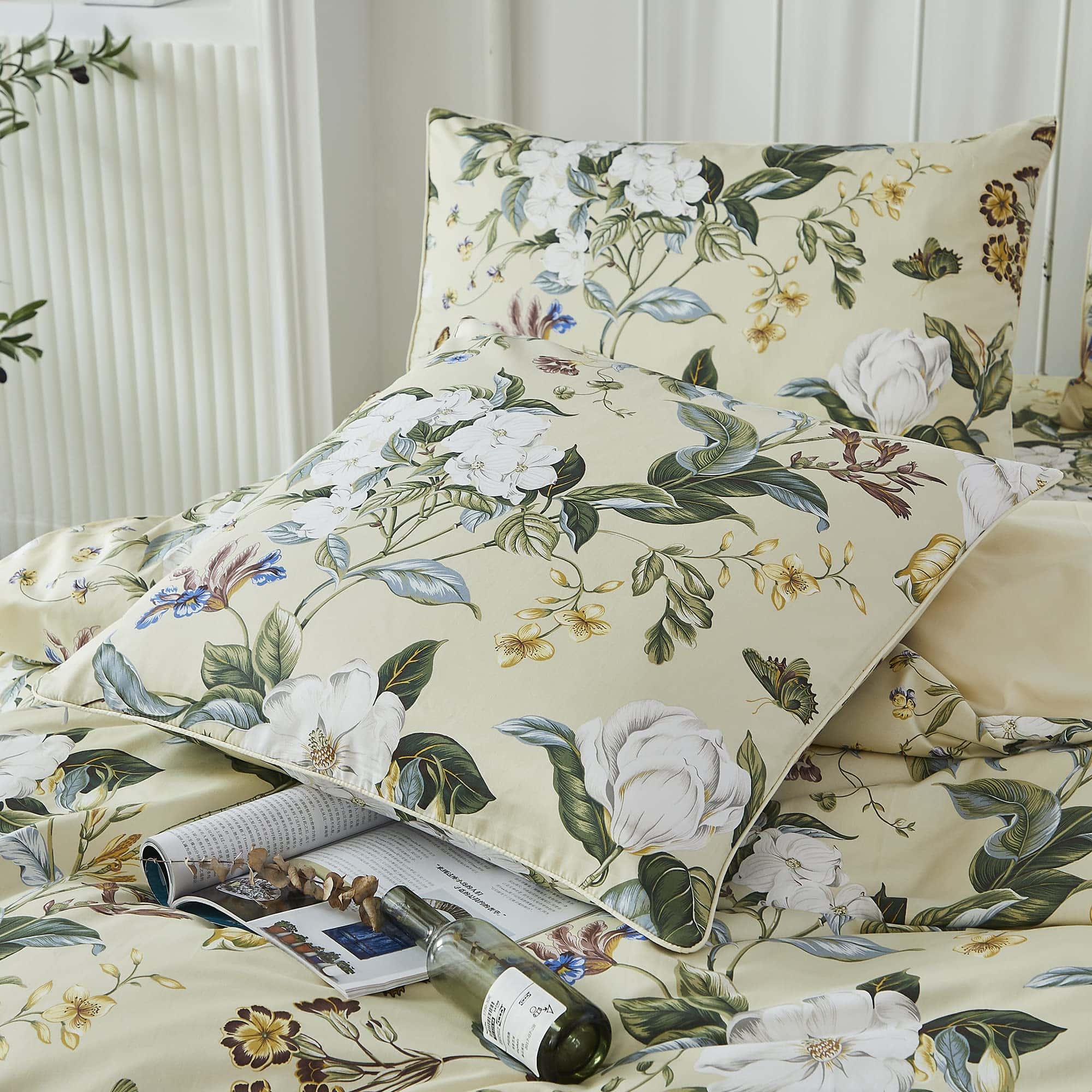 Juego de Funda Nórdica 3 Piezas Softta Vintage Rural Flores - Imagen 7