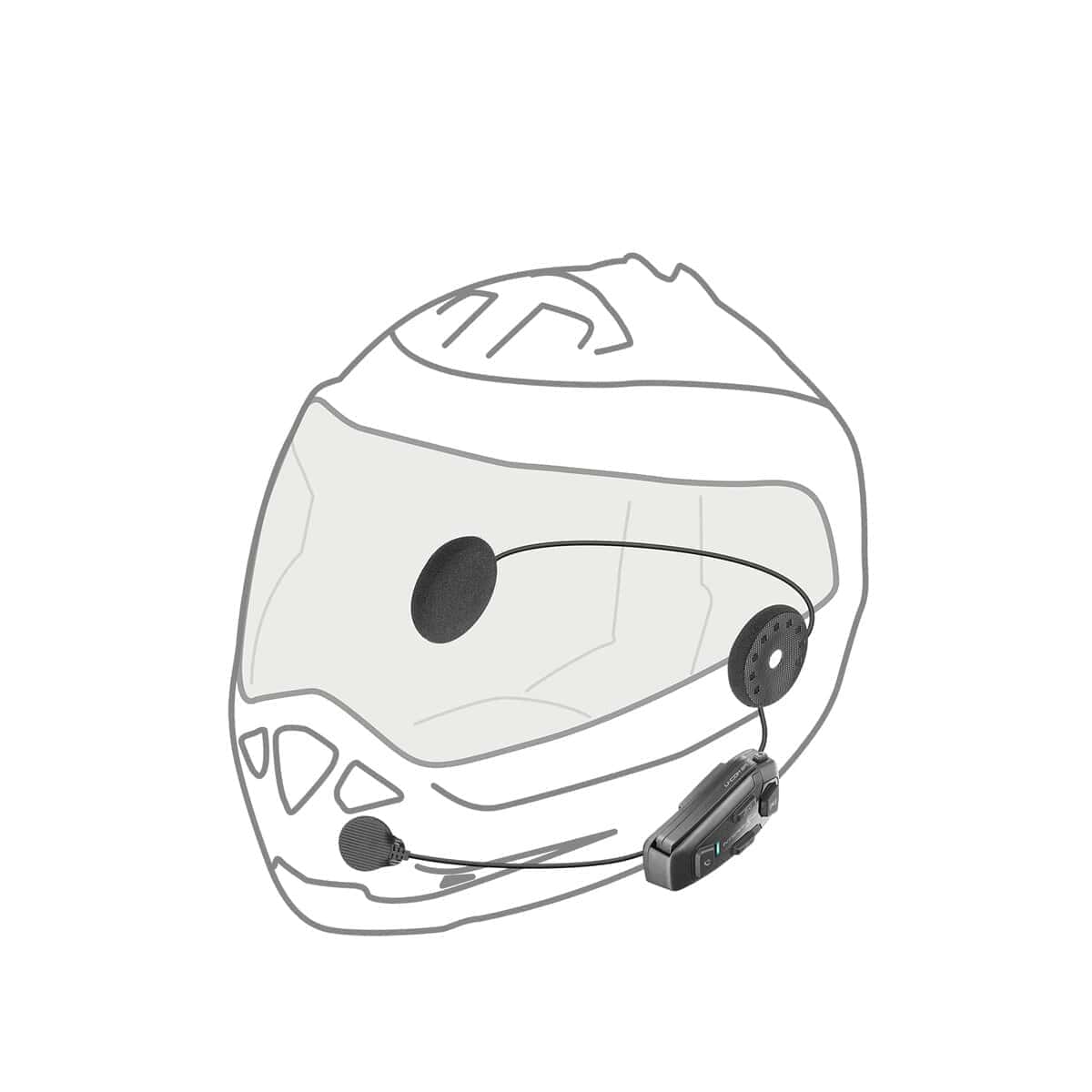 Interphone Cellularline, Intercom para Motocicleta con - Imagen 6