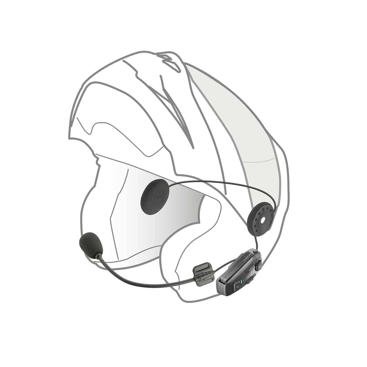 Interphone Cellularline, Intercom para Motocicleta con - Imagen 7