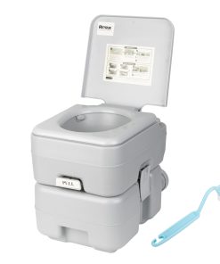 RETURE Inodoro Portátil Camping Porta Potty con cepillo,