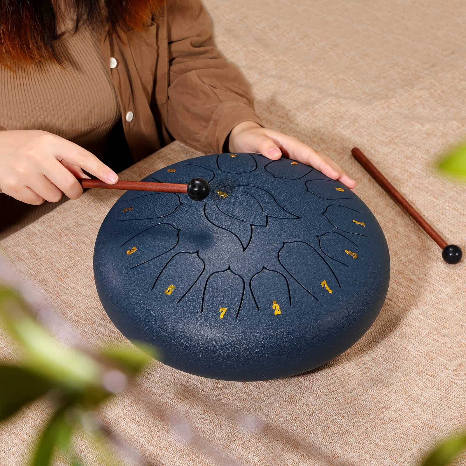 Tambores de Lengüeta de Acero ZXZYHFTY, Tambor de Mano de - Imagen 3