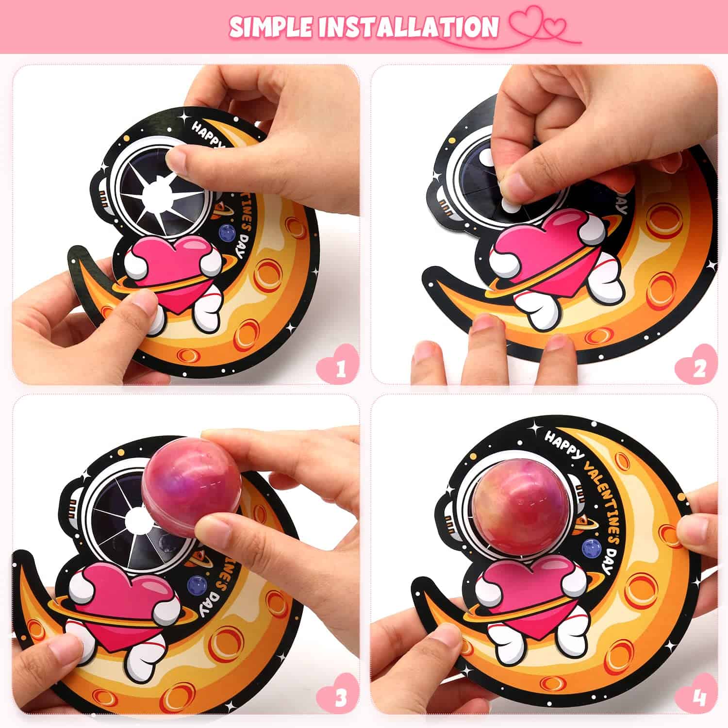 SURCVIO 28 Paquete de Regalos de San Valentín para Niños, - Imagen 5