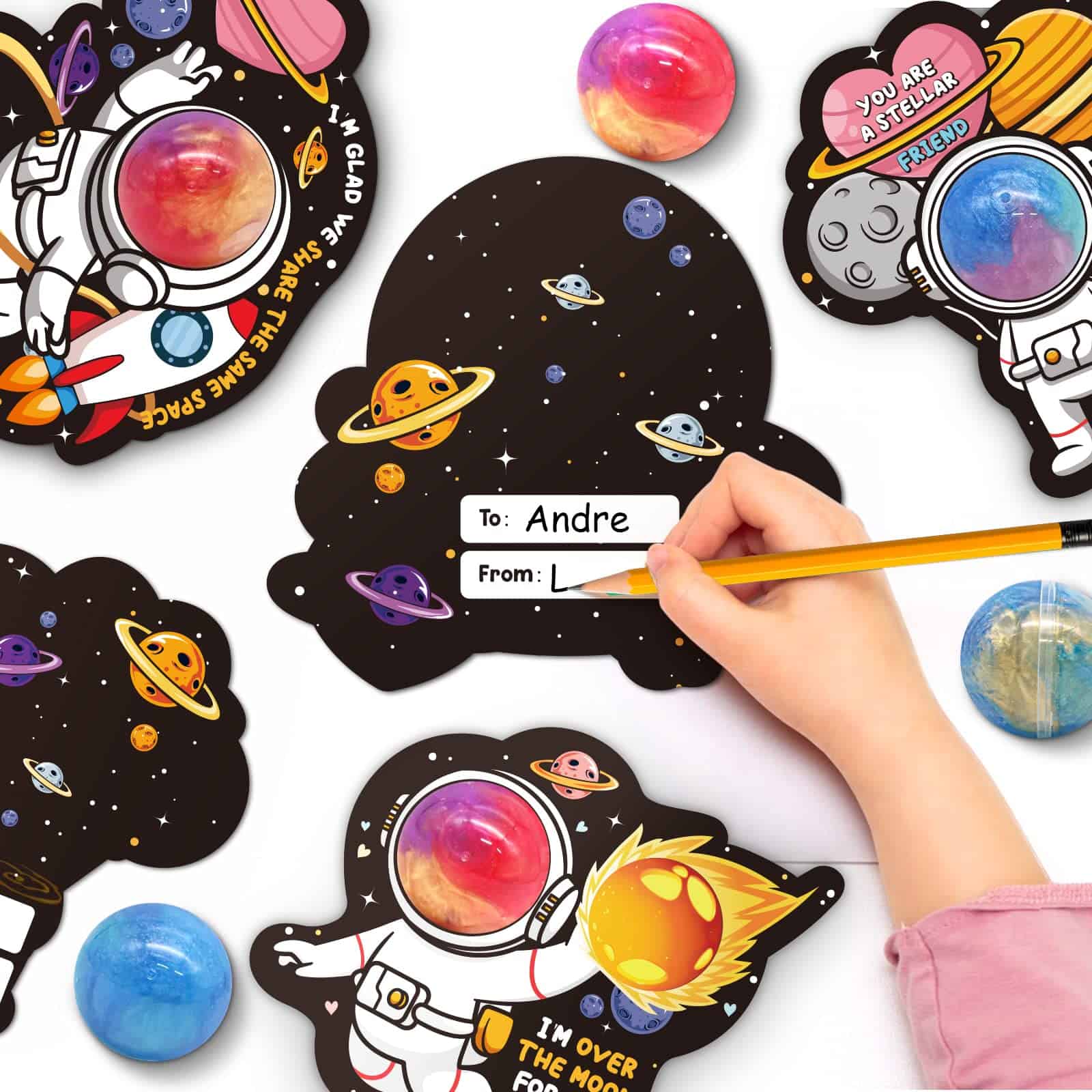 SURCVIO 28 Paquete de Regalos de San Valentín para Niños, - Imagen 6