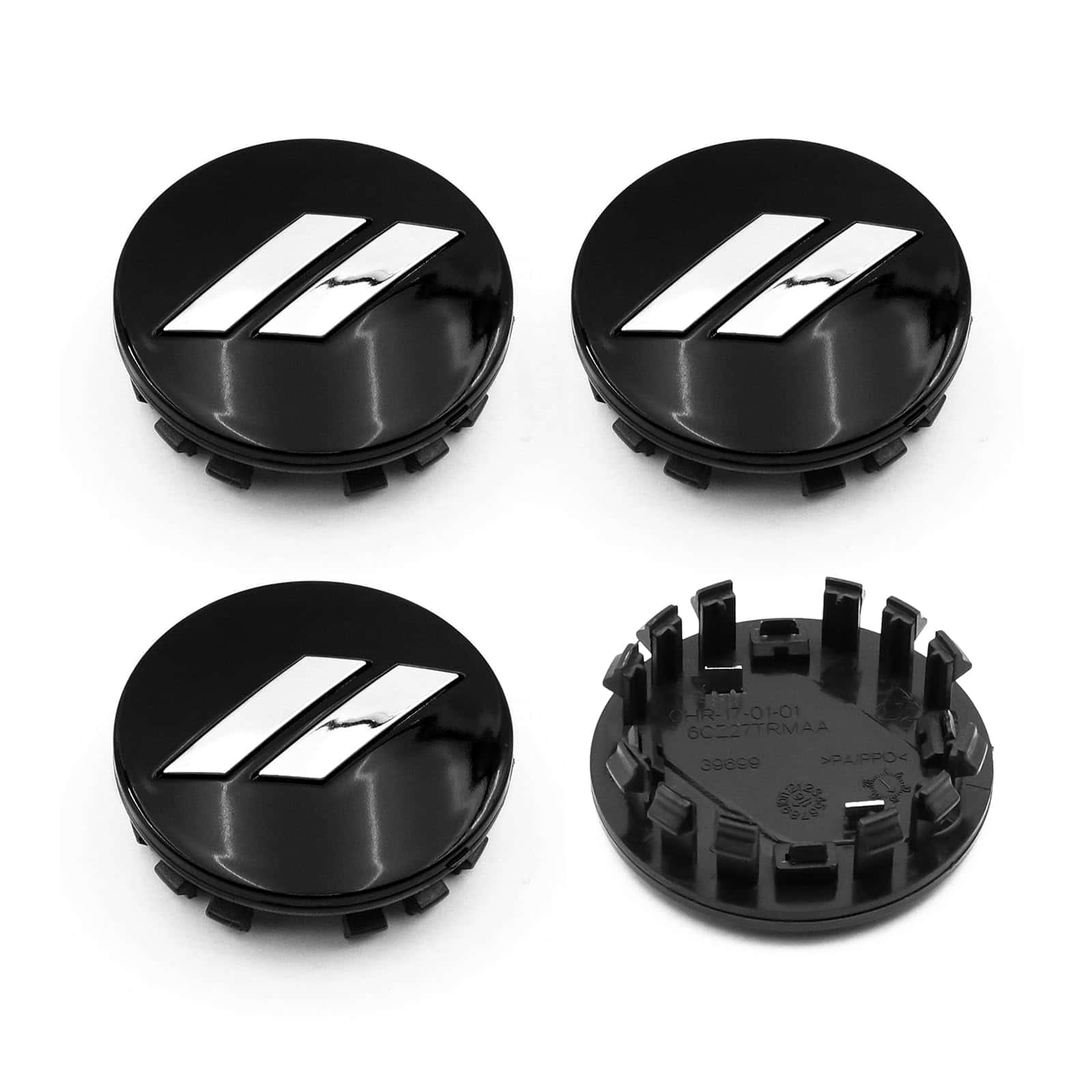 Nuevo 4PCS 63mm 2.5" Centro de Rueda de Coche Tapacubos de