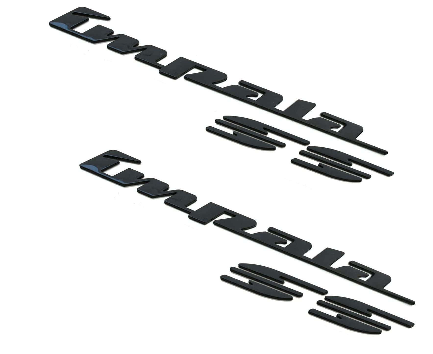 2Pcs 94-96 Impala Ss Emblemas de Panel Trasero 3D - Imagen 4