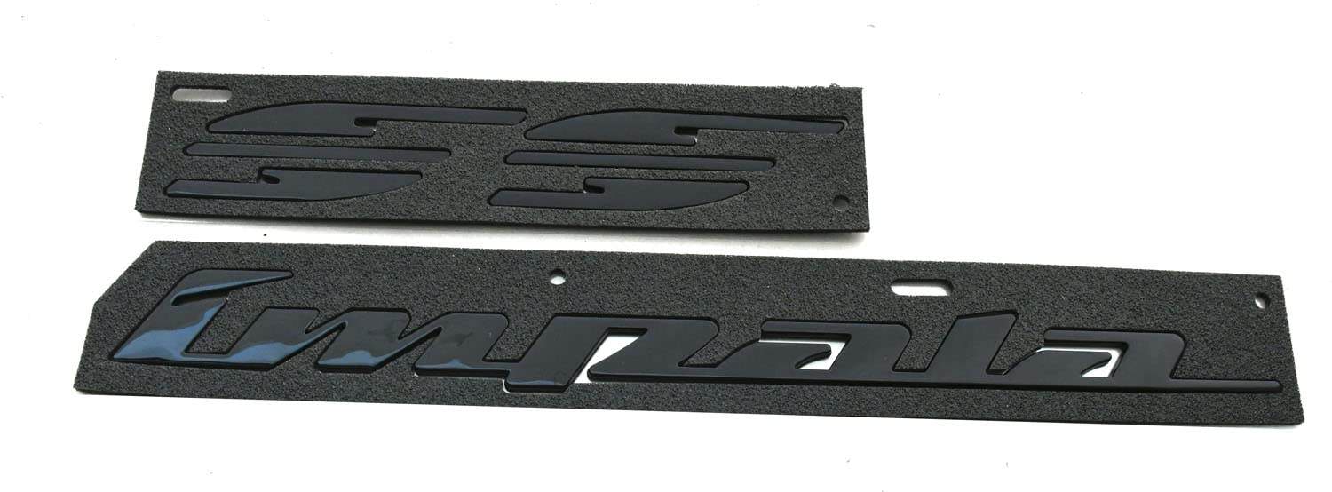 2Pcs 94-96 Impala Ss Emblemas de Panel Trasero 3D - Imagen 7
