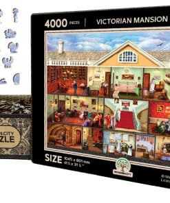 Rompecabezas de Madera 4000 Piezas - Mansión Victoriana -