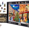 Rompecabezas de Madera 4000 Piezas - Christmas Street -