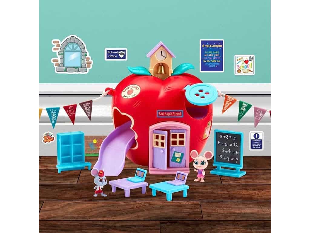 Bandai Millie & Friends Mouse in The House 'Red Apple' - Imagen 6