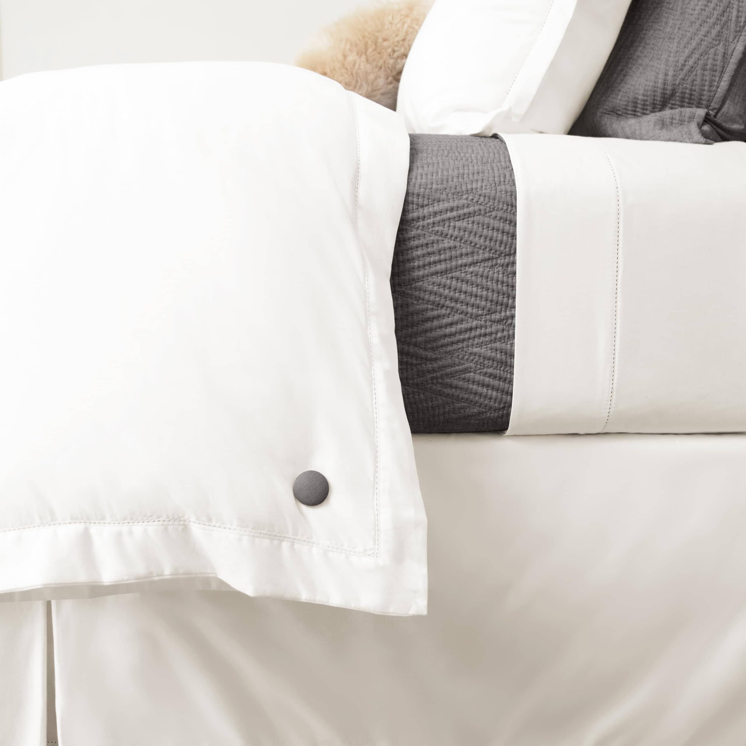 Clips para Edredón Primpins - Lino Clásico - -Gris Oscuro - Imagen 3