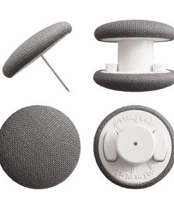 Clips para Edredón Primpins - Lino Clásico - -Gris Oscuro