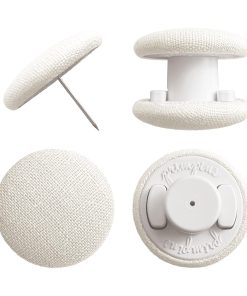 Broches para Edredón Primpins - Lino Clásico -Blanco