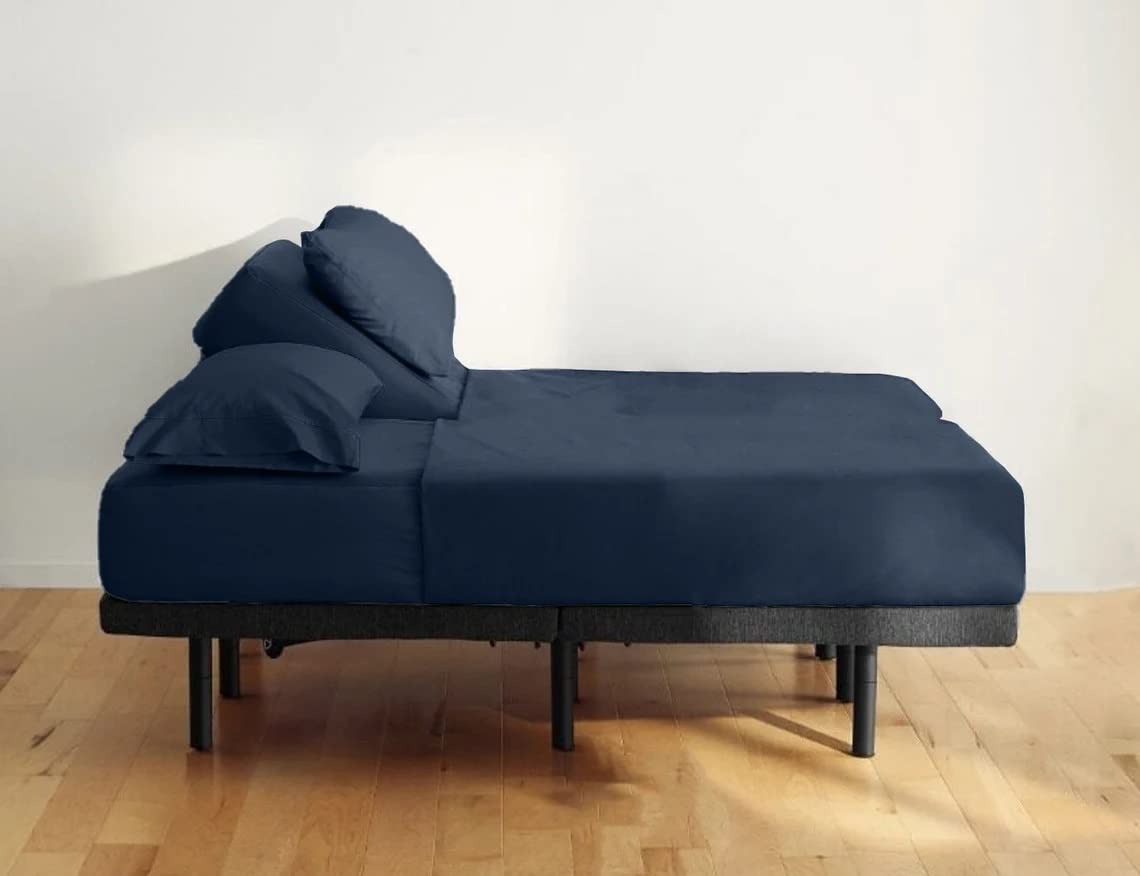 Juego de sábanas divididas para cama ajustable - 1800