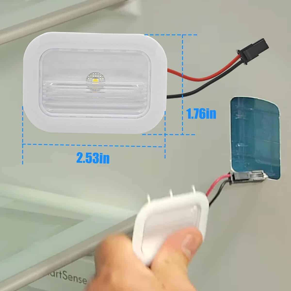 Módulo de Luz LED de Repuesto para Refrigeradores Whirlpool - Imagen 9