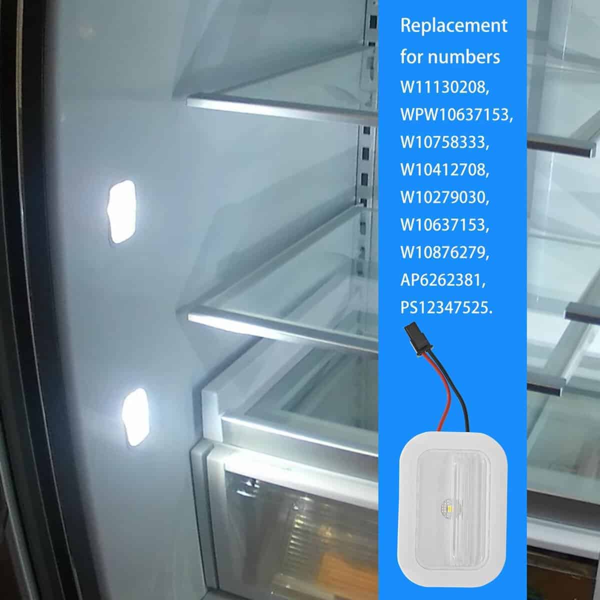 Módulo de Luz LED de Repuesto para Refrigeradores Whirlpool - Imagen 8