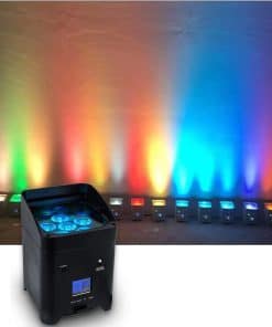 Luz Par 6x18W RGBWA+UV con Control de APP para Bodas