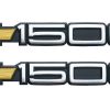2 Piezas 88-98 Bowtie 1500 Emblemas de Puerta Insignias de