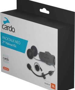 CARDO Packtalk Neo JBL Segundo Kit de Casco, Negro