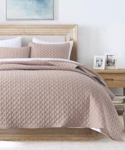 Edredón tamaño King en rosa claro HORIMOTE HOME, edredón