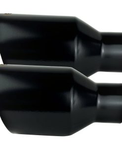 Punta de escape doble de acero inoxidable de 2.5" a 4.5" de