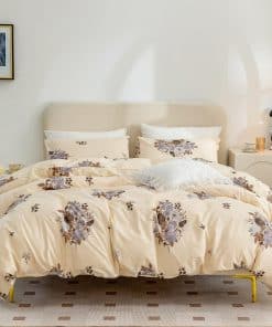 Juego de Funda Nórdica King Floral, Suave 100% Algodón 3