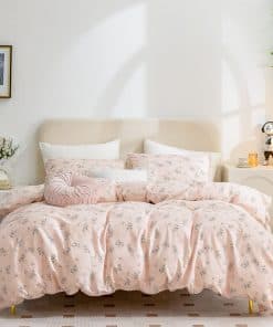 Juego de Funda de Edredón Floral Queen, 100% Algodón 3