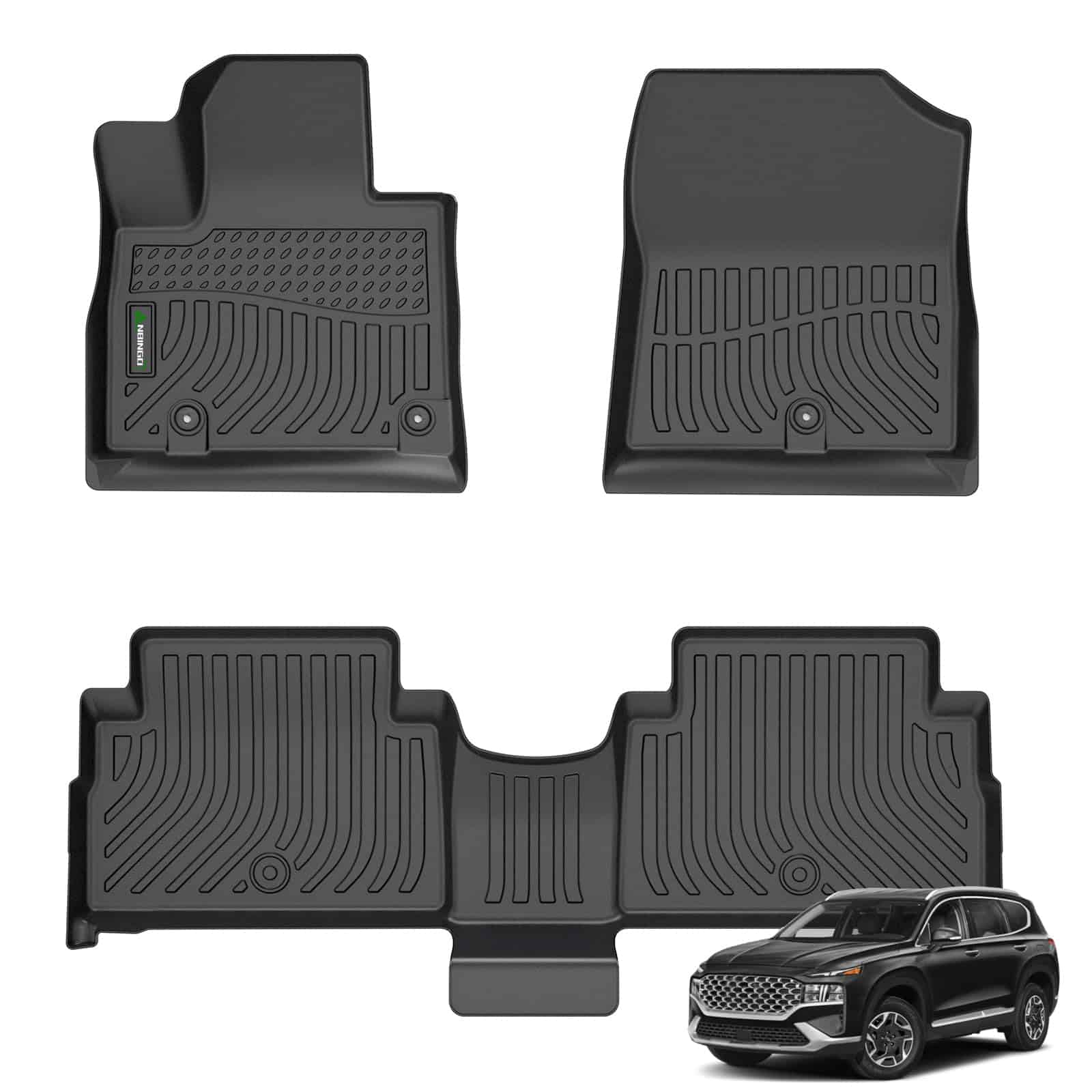 Tapetes para piso ANBINGO para Hyundai Santa Fe Hybrid