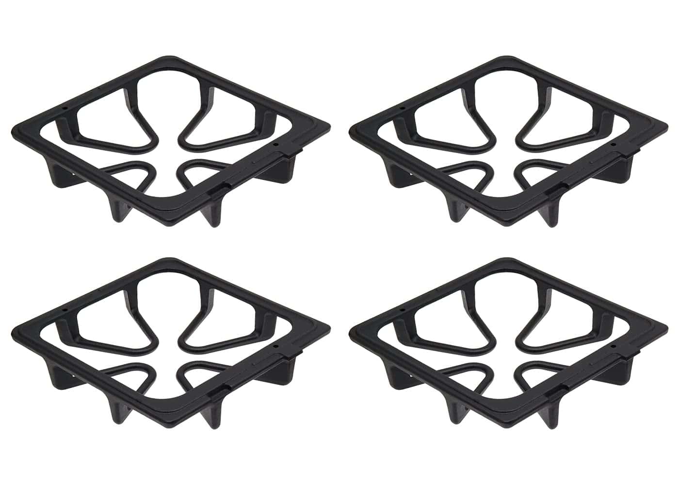 (Pack de 4) Quemador de Estufa W10447925, Parrilla de - Imagen 4