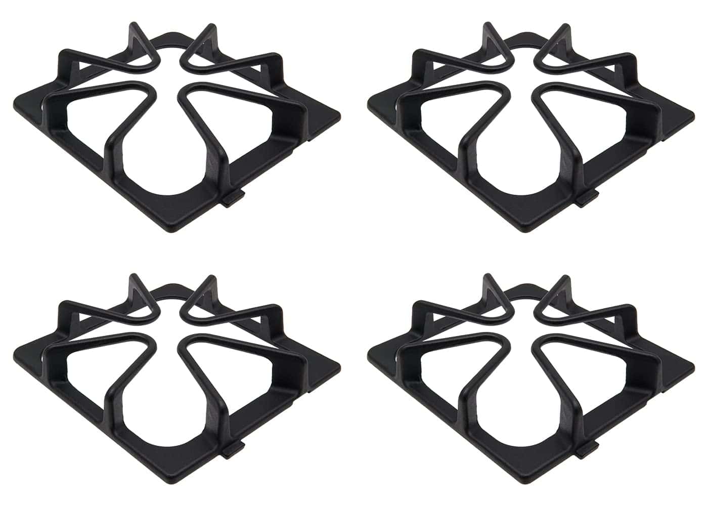 (Pack de 4) Quemador de Estufa W10447925, Parrilla de - Imagen 3