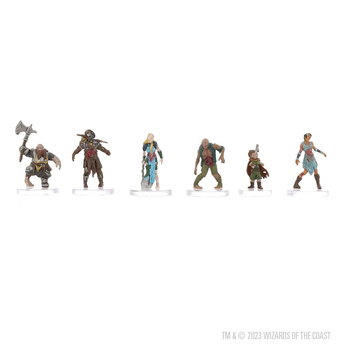 WizKids D&D Icons of The Realms: Undead Armies - Zombies - Imagen 4