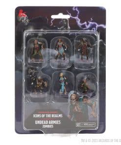 WizKids D&D Icons of The Realms: Undead Armies - Zombies