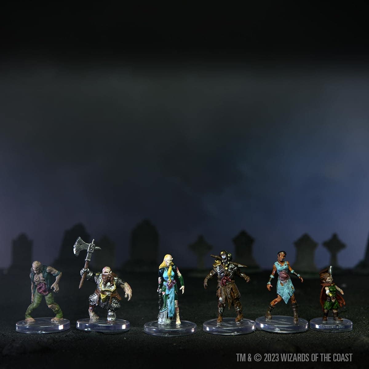 WizKids D&D Icons of The Realms: Undead Armies - Zombies - Imagen 8