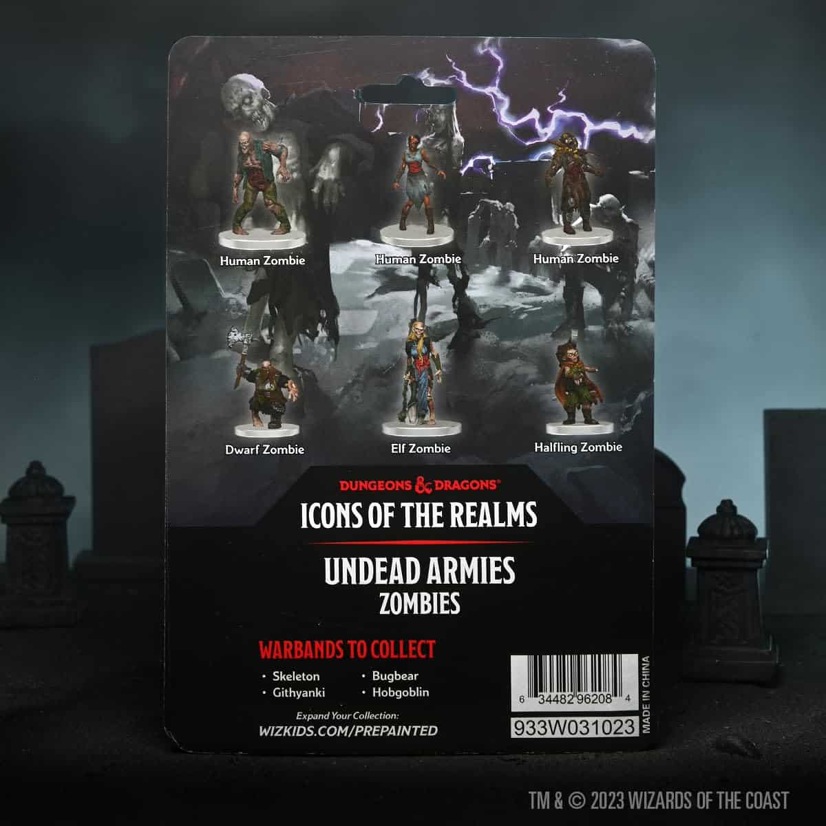 WizKids D&D Icons of The Realms: Undead Armies - Zombies - Imagen 7