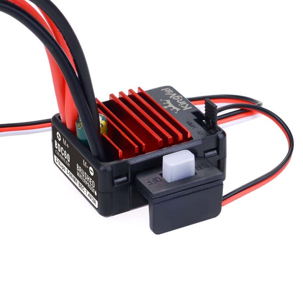 Motor de Repuesto KingVal 5-Slot Rotor 540 20T Escobillado - Imagen 8